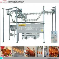 <b>燒雞、鴨過油懸掛式油炸生產(chǎn)線</b>